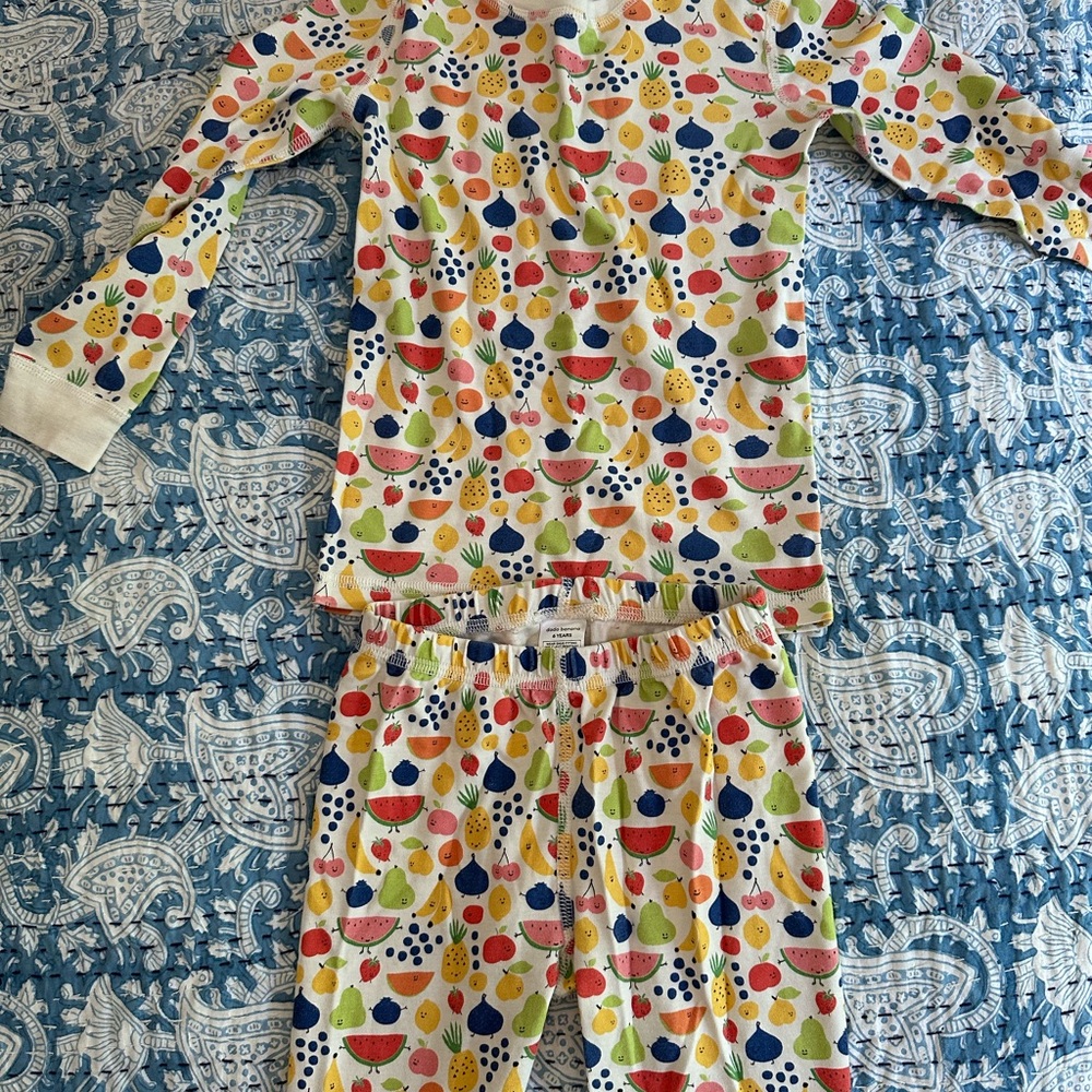 Dodo Bananna Colorful Fruit Pajama Set